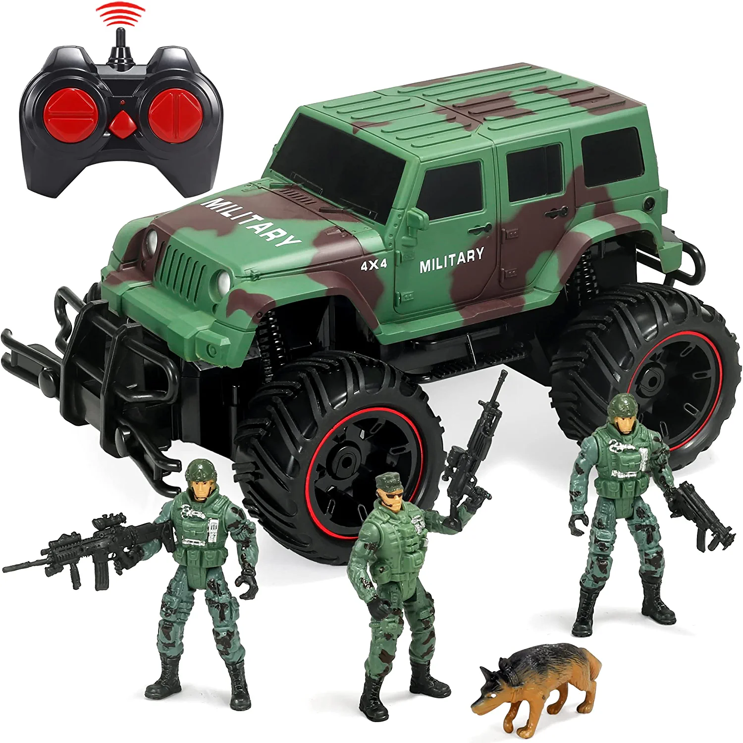 JOYIN Military Remote Control Vehicle Set